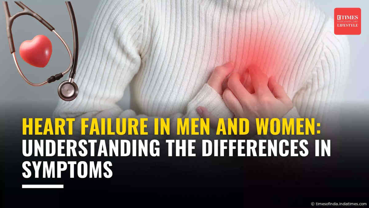 Heart failure in men and women: Understanding the differences in symptoms