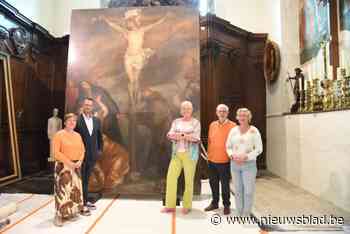 Topwerk Van Dyck krijgt restauratiebeurt voor ogen van publiek in Onze-Lieve-Vrouwekerk
