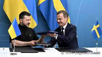 Ukraine-Liveblog: ++ Ukraine unterzeichnet Sicherheitsabkommen ++