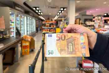 Spar Boxbergheide slachtoffer van valsmunter: “Slecht nagemaakt 50 euro biljet”