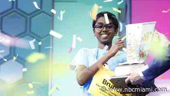 Florida 12-year-old Bruhat Soma wins Scripps National Spelling Bee title