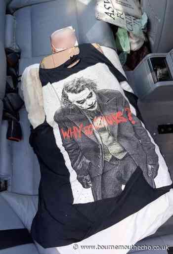 'Joker' branded pillow photo seen at attempted murder trial