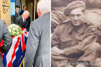 Church packed for funeral of York Normandy veteran