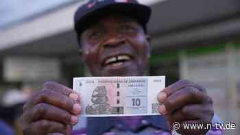 Sänger will aber lieber Dollar: Simbabwe wirbt mit Reggae-Song für neue Währung