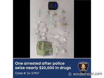Windsor police foil back door escape attempt, seize drugs and stolen car