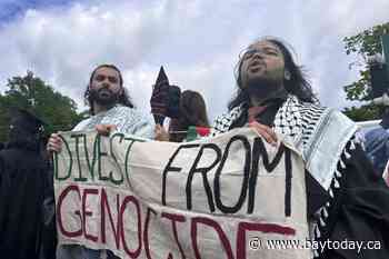 Police arrest 'many' at Israel-Hamas war protest at UC Santa Cruz, school says