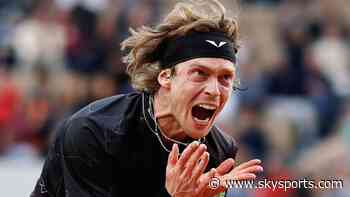 Raging Rublev suffers shock defeat and Sinner breezes through