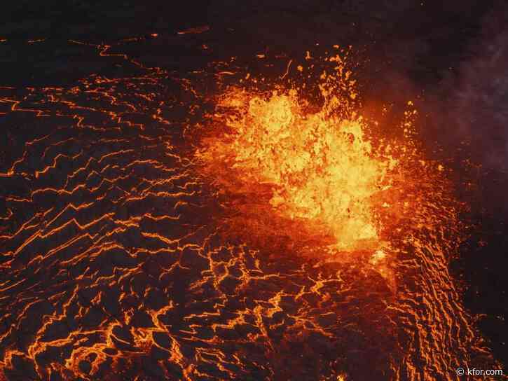 Watch: Lava spurts from Iceland volcano for second day as fissure spreads