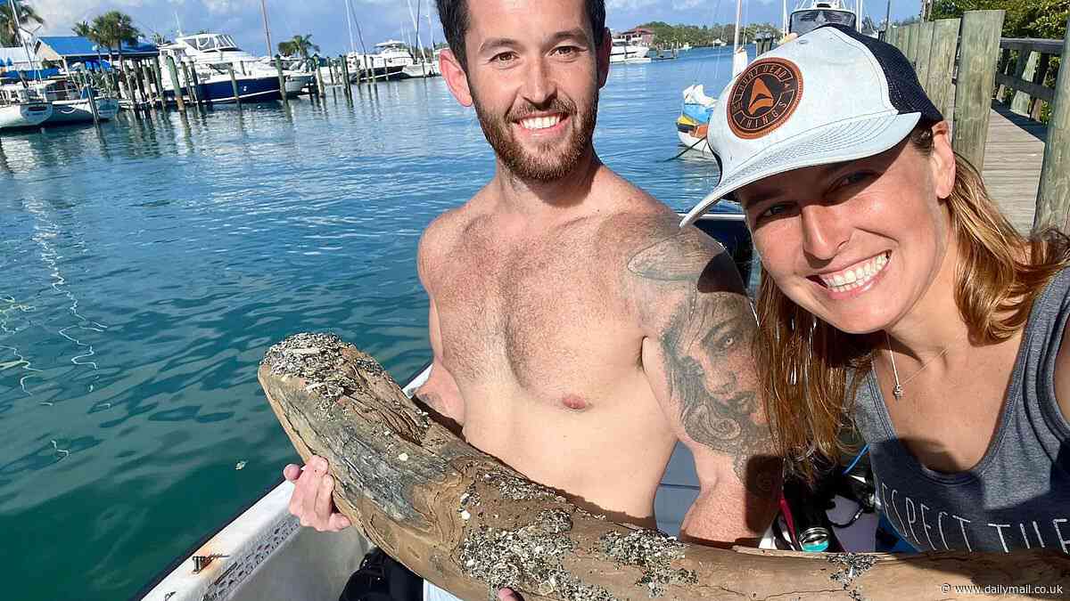 Man discovers prehistoric monster off the coast of Florida - and it could be 10 million years old