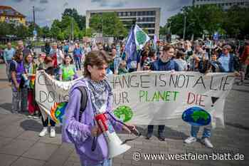 Bielefeld: Klimastreik vor der Europawahl