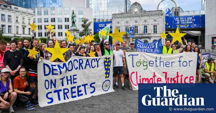 Activists hold three-day protest in EU election run-up as green agenda slips