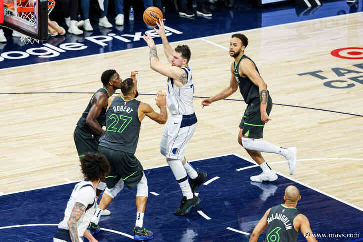 Road-hog Mavericks knew Luka was going to wear out Wolves