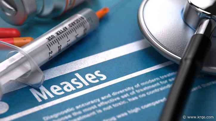 New Mexico reports first measles cases since 2021