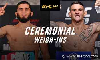 Video: UFC 302 ‘Makhachev vs. Poirier’ Ceremonial Weigh-ins