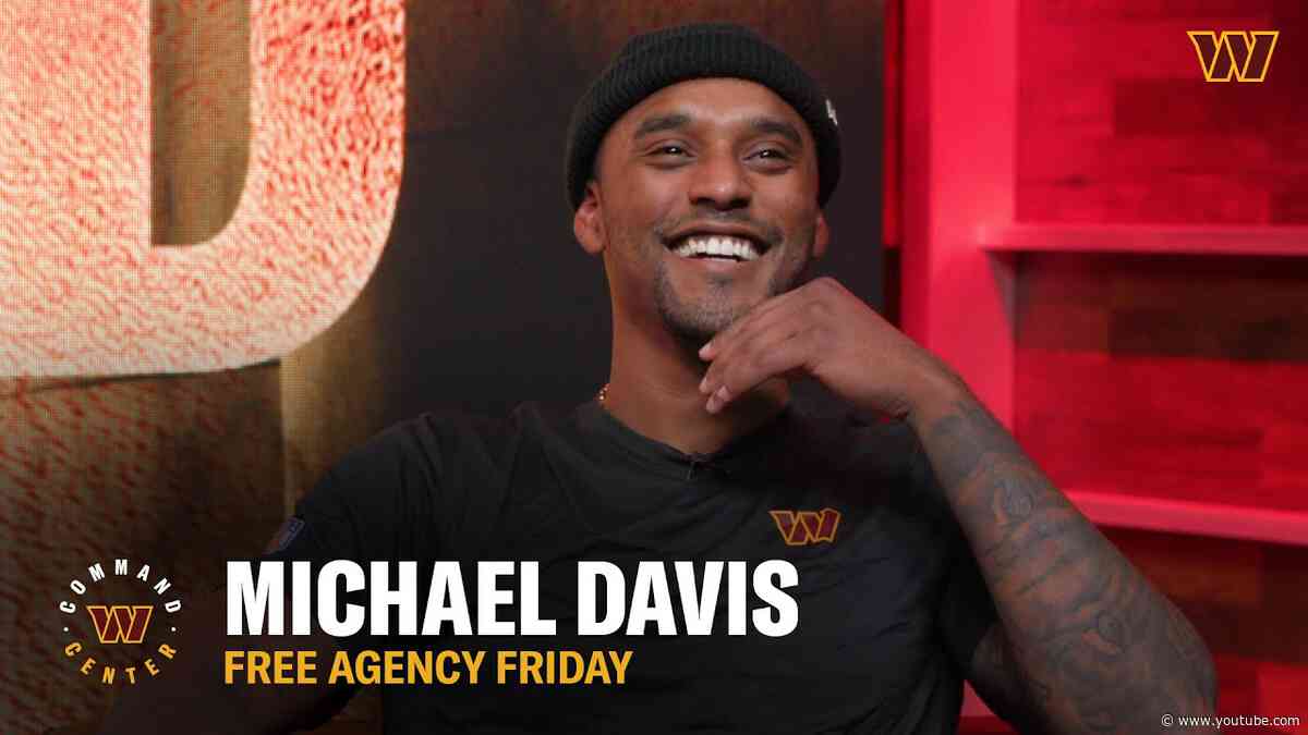 Michael Davis started from the bottom now he's HERE | Free Agency Friday | Command Center