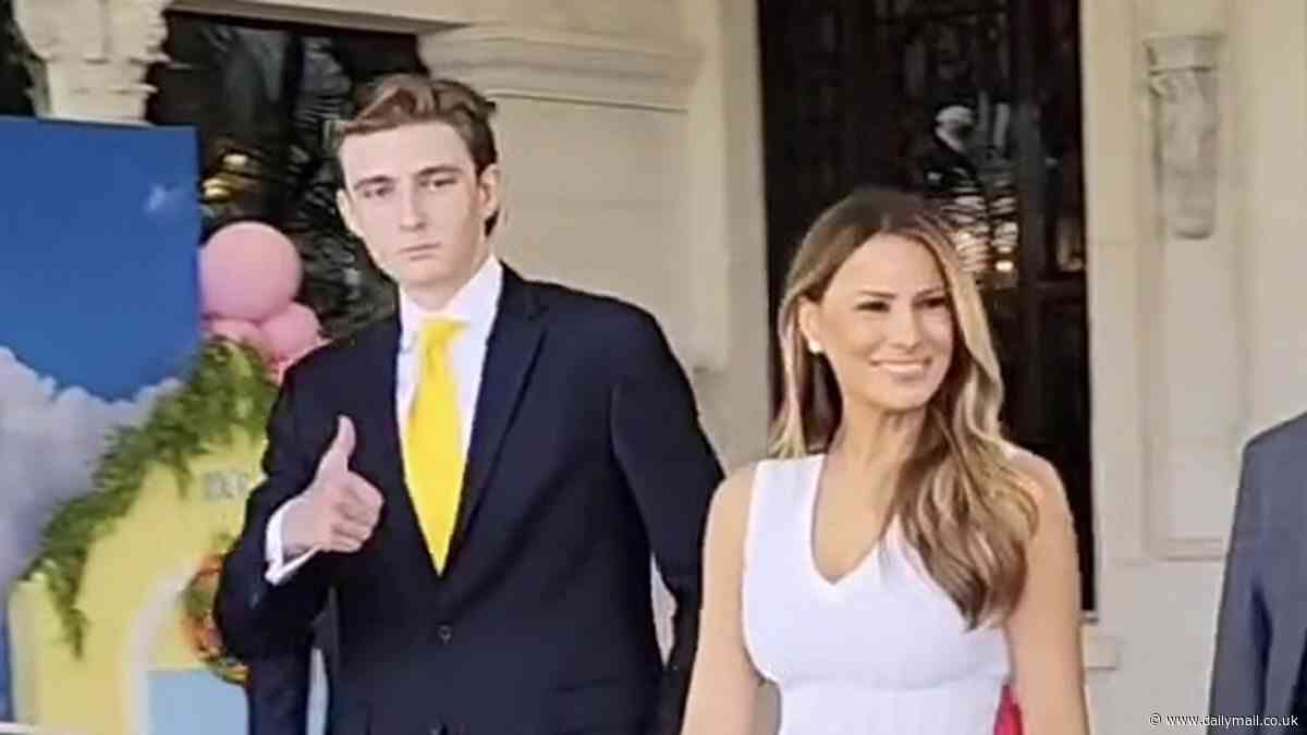 Melania, Barron and Ivanka avoid Donald's press conference but rally around him at Trump Tower: Inside the circle of family support after historic verdict