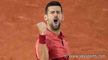 French Open: Order of play for day seven with Djokovic in action