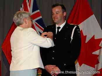 Province honours Cambrian paramedic graduate for bravery