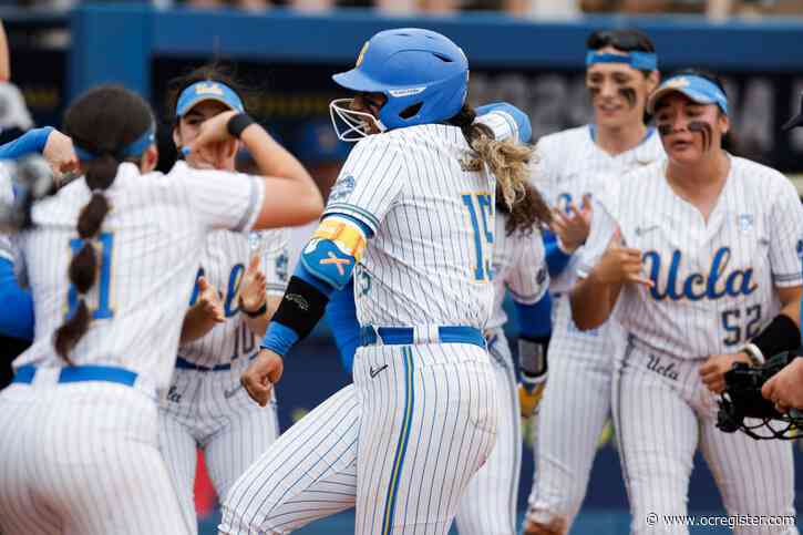Women’s College World Series: UCLA all smiles after Game 1 win