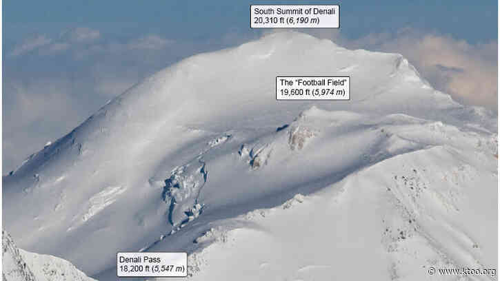 1 climber rescued, 1 dead after days stranded near Denali’s summit