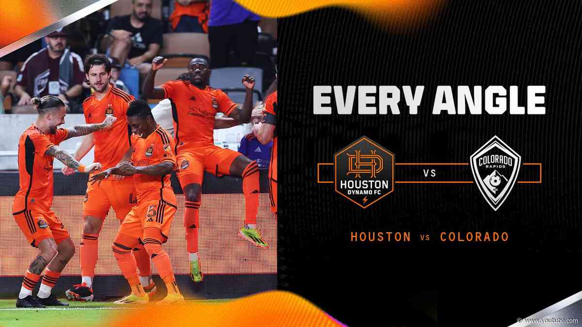 EVERY ANGLE | Latif Blessing laser volley from outside the box | #HOUvCOL