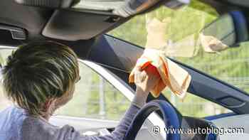How to clean the inside of your windshield