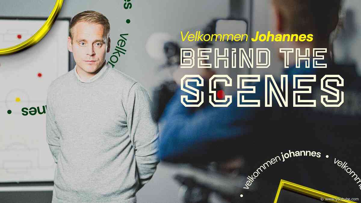 BEHIND THE SCENES | Johannes Hoff Thorup's first day!