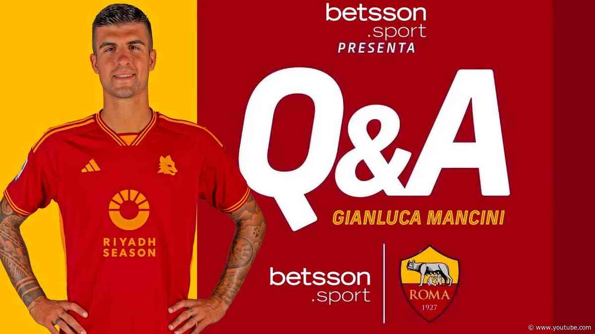 🐺 EXCLUSIVE Q&A WITH GIANLUCA MANCINI | Presented by  @BetssonSport  🤝