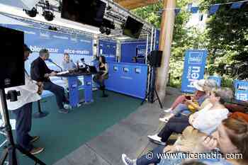 Grégoire Delacourt, invité au stand Nice-Matin et France Bleu Azur, a fait sensation au Festival du livre de Nice