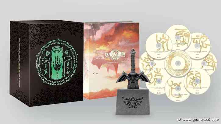 Zelda: Tears Of The Kingdom Collector's Edition Soundtrack Preorders Live At Amazon