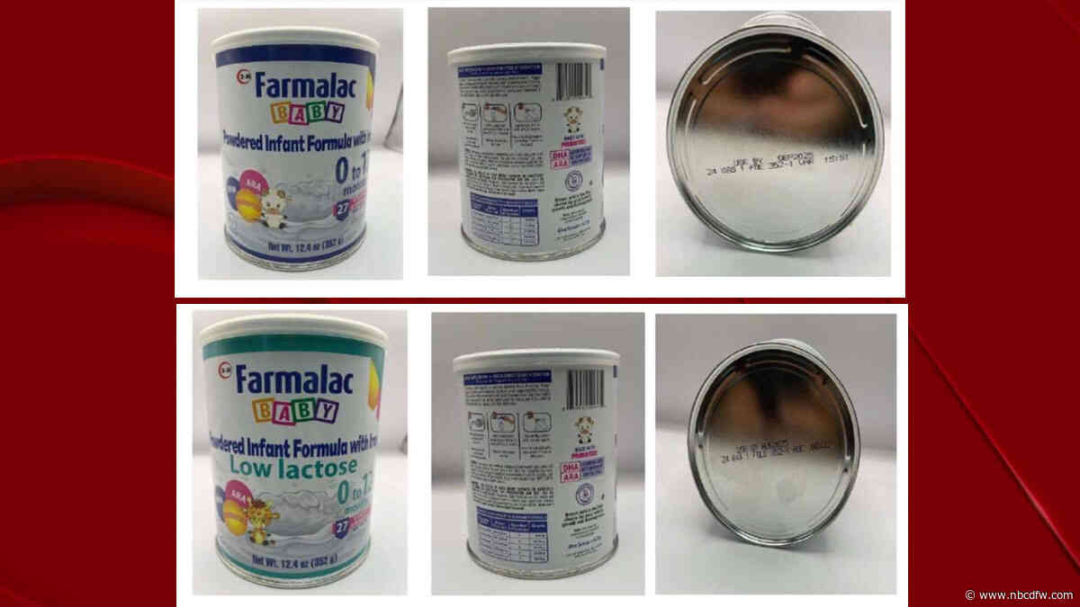 FDA warns parents to avoid infant formula distributed by Prosper company