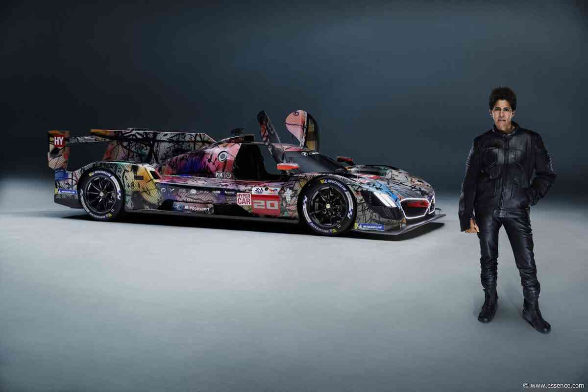 This Ethiopian Artist Designed The Latest BMW Art Car  For One Of The Biggest Motorsport Races In The World