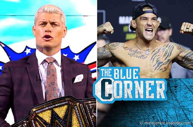 Video: WWE champion Cody Rhodes cuts promo for Dustin Poirier ahead of UFC 302: 'Finish your story'