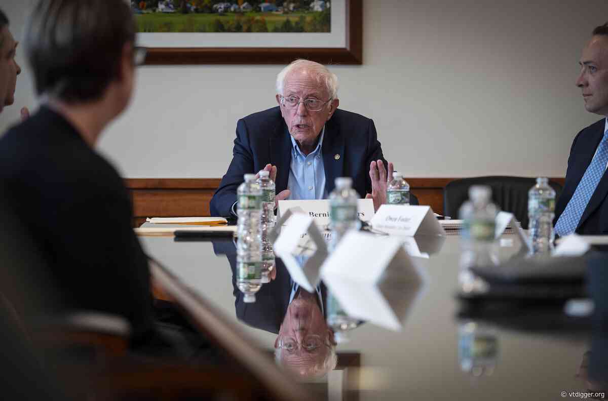 ‘A sense of urgency’: Sen. Bernie Sanders pushes Vermont health care players on high costs