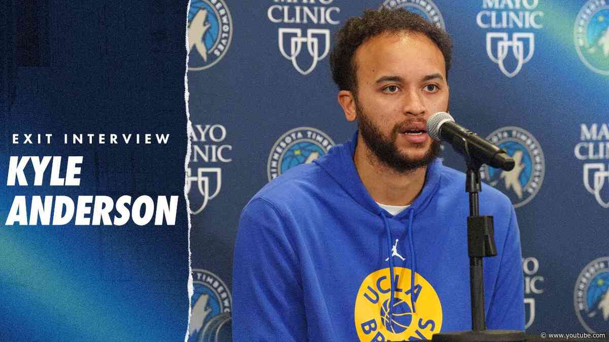 "The Season As A Whole Was A Great One." | Kyle Anderson Exit Interview | 05.31.24