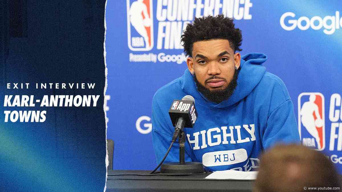 "We Found A Way To Always Stick Together." | Karl-Anthony Towns Exit Interview | 05.30.24