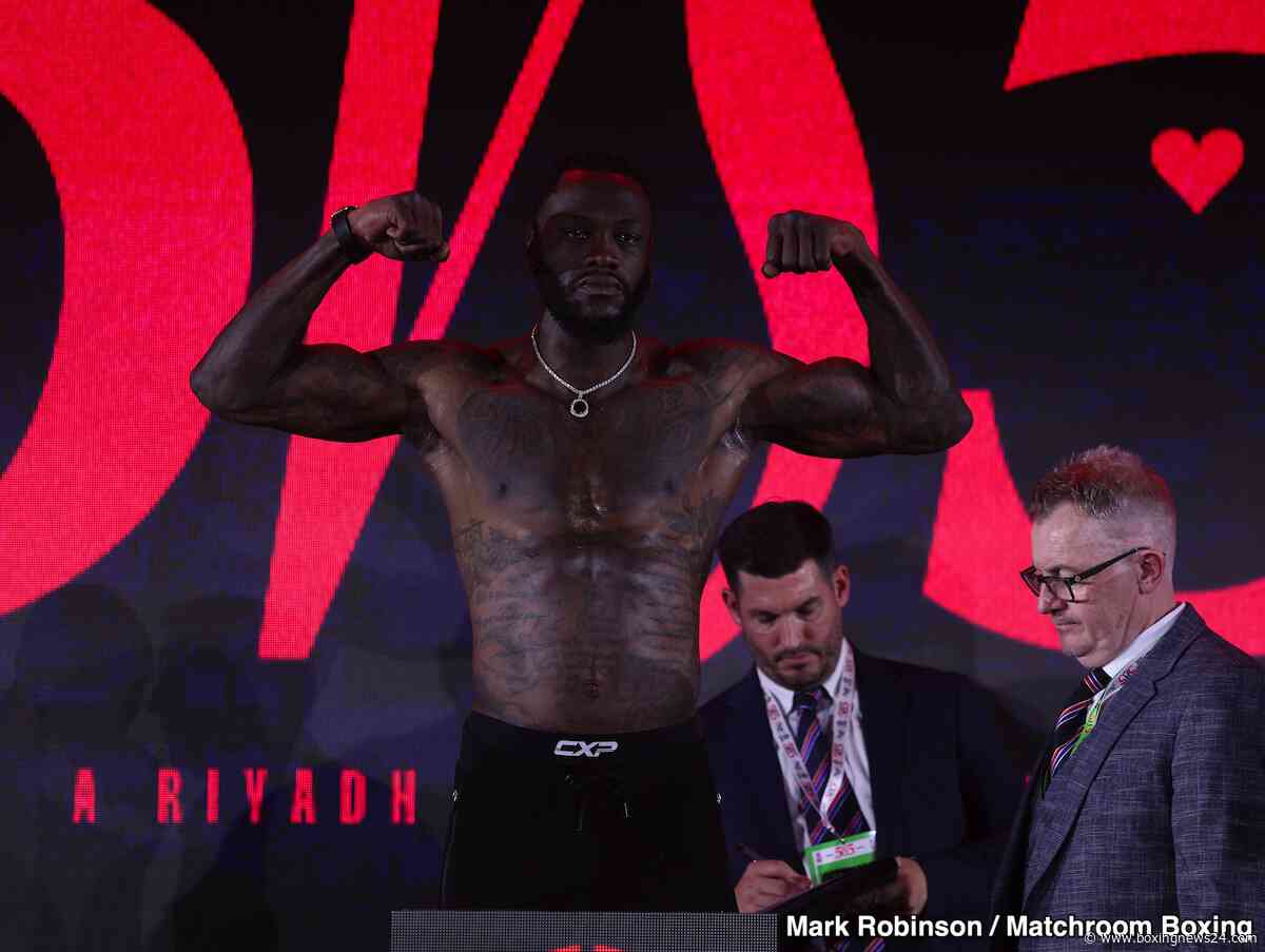 Wilder’s Weight Disadvantage Could Be Deciding Factor in Zhang Fight