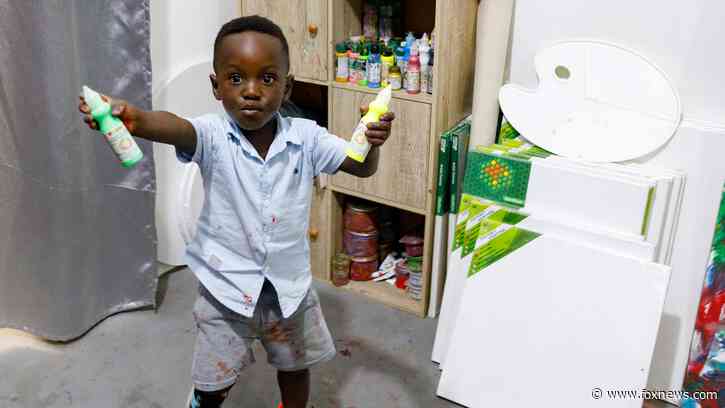 Ghanaian toddler breaks Guinness World Record for youngest male artist