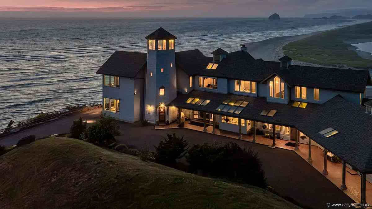 Breathtaking Oregon 'sea ranch' that sits on 25 acres of pristine Pacific oceanfront land sells for huge reduction after originally listing for $10 million