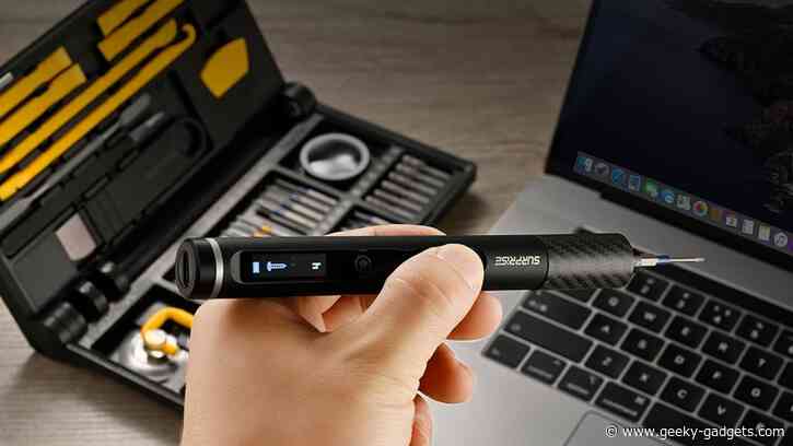Surprise Pro precision screwdriver set hits Kickstarter