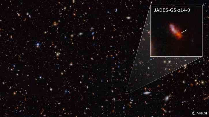 James Webb-telescoop ziet oudste sterrenstelsel ooit: 13,5 miljard jaar oud