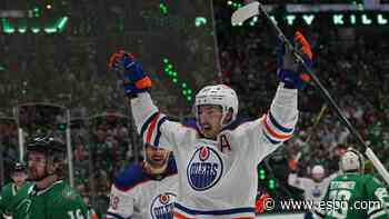 Oilers win, on cusp of first Cup Final in 18 years