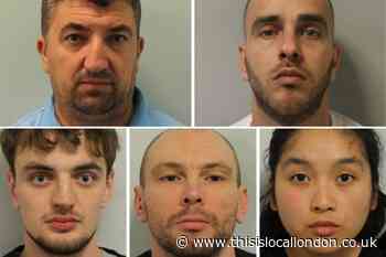 East Londoners locked up in May including people smugglers