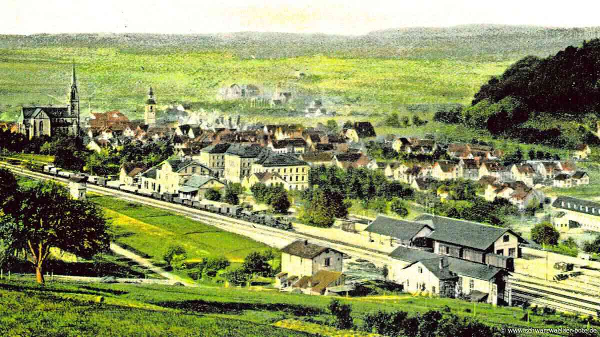 Vor 150 Jahren: Die   Nagoldtalbahn nimmt   Fahrt auf
