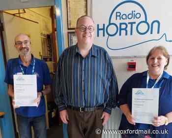 Radio Horton in Banbury honours volunteers with awards