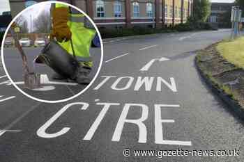 Colchester roundabout to have 'city centre' markings painted