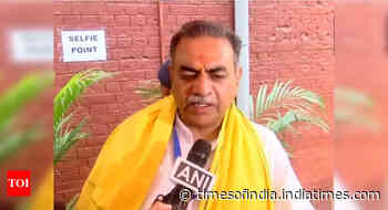 'Vote for re-electing Narendra Modi as PM...' Chandigarh BJP candidate Sanjay Tandon makes an appeal to voters