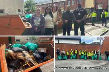 Great Lever 'big clean up' a huge success as volunteers flock to help