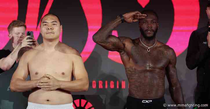 Wilder vs. Zhang Results: Live updates of the boxing 5v5 undercard and main event