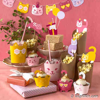 Papercut Cat Party Set